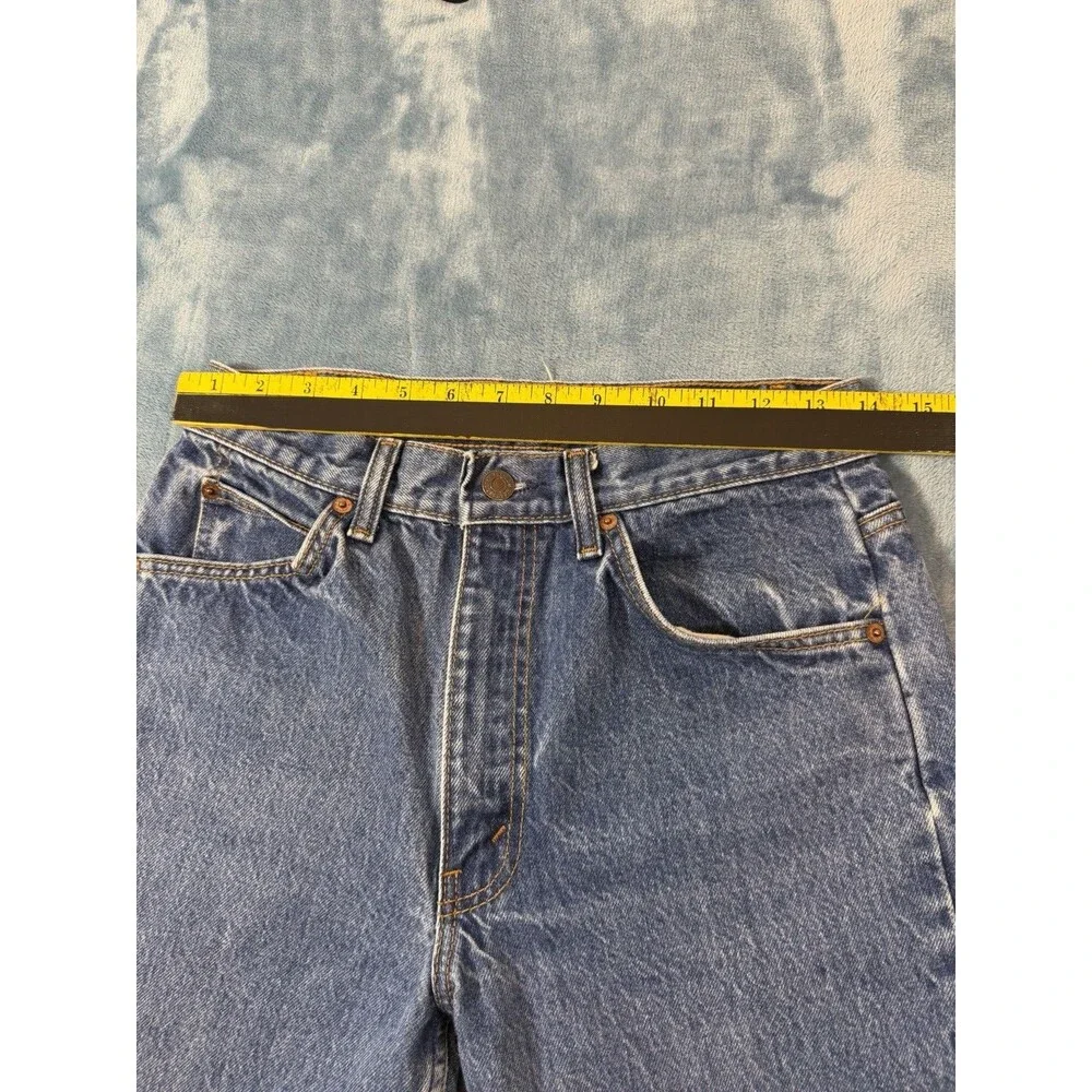 Vtg Levi’s 505 Orange Tab Jeans W30 L34 (Fits 28x32) Spain 90s Straight Leg Blue